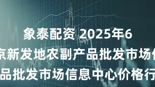象泰配资 2025年6月20日北京新发地农副产品批发市场信息中心价格行情